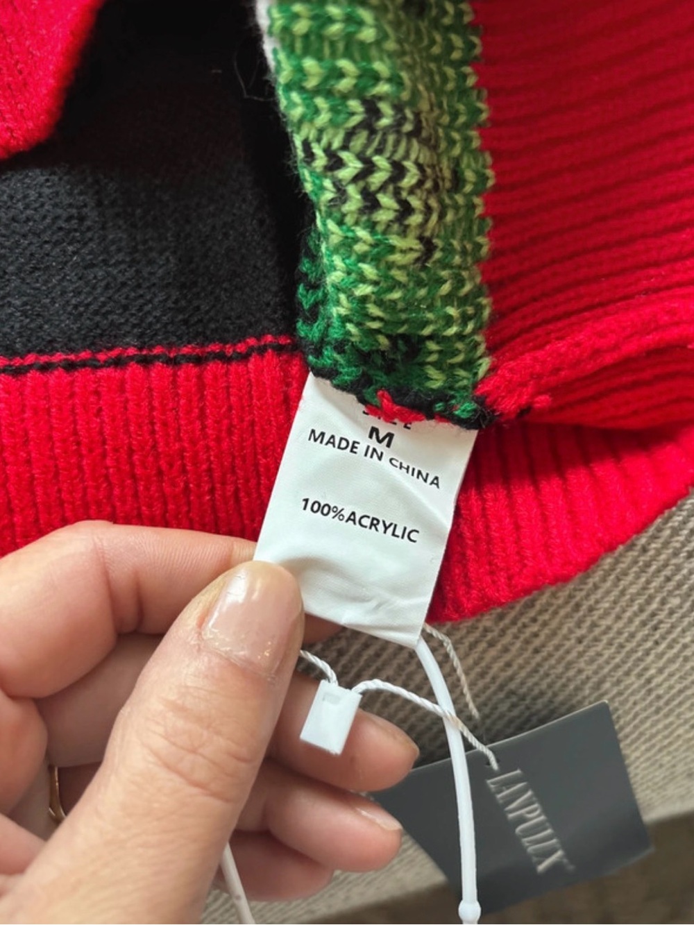 Holiday T-Rex Knit Sweater - Picture 2 of 2